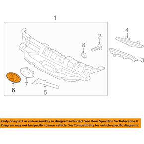 HYUNDAI Genuine 86363-1R000 Emblem