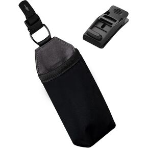 ALPAKA HUB Sunglasses Pouch - Microfibre Lined Stretch Holder with Anti Scratch Nylon 840D Weatherproof Fabric Travel Glasses Small Organizer Men/Women - HUB Clip Attaches Backpack Strap