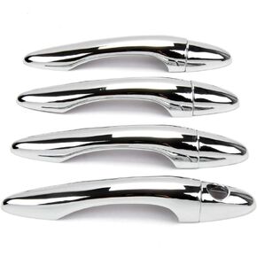 8Pcs Exterior Door Handle Cover Compatible with Kia Sportage R 2011 2012 2013 2014 2015 Chrome Molding Trim Exterior Decoration Styling