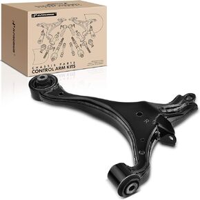 A-Premium Front Right Lower Control Arm, with Bushing, Compatible with Honda Civic 2001 2002 2003 2004 2005