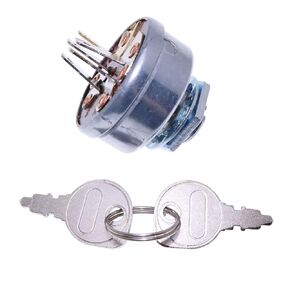 ZTUOAUMA Ignition Switch AM119111 K1122-62110 for John Deere STX38 STX46 Scotts Sabre S 1642 1742 2046 1438 16/46 Kubota T1460 T1570 T1670 T1760S T1870S
