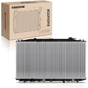 A-Premium Engine Coolant Radiator Assembly with Transmission Oil Cooler Compatible with Acura TSX 2009-2014 2.4L 3.5L, Automatic Transmission, Replace# AC3010145
