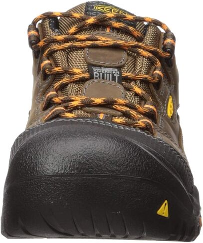 حذاء عمل رجالي من KEEN Utility ذو ارتفاع منخفض من Braddock وناعم عند الأصابع in Kuwait