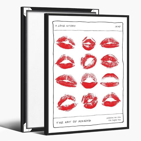 Retro Trendy Green Love You More Wall Art Print Playing Card Girly Valentine Room Aesthetics Preppy Wall Decor Trendy Wall Art12x18inch Unframed in Saudi Arabia