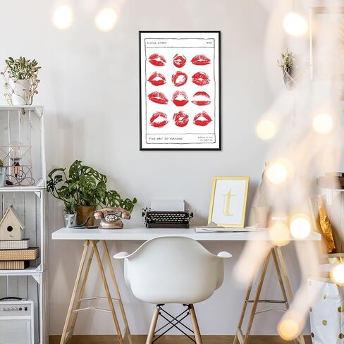 Retro Trendy Green Love You More Wall Art Print Playing Card Girly Valentine Room Aesthetics Preppy Wall Decor Trendy Wall Art12x18inch Unframed in Saudi Arabia