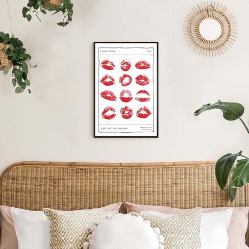 Retro Trendy Green Love You More Wall Art Print Playing Card Girly Valentine Room Aesthetics Preppy Wall Decor Trendy Wall Art12x18inch Unframed in Saudi Arabia