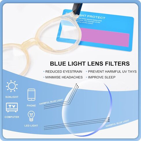 OPTOFENDY Bifocal Reading Glasses for Women, Blue Light Blocking Readers with Spring Hinges, Clear Top Retro Square Frame in Saudi Arabia