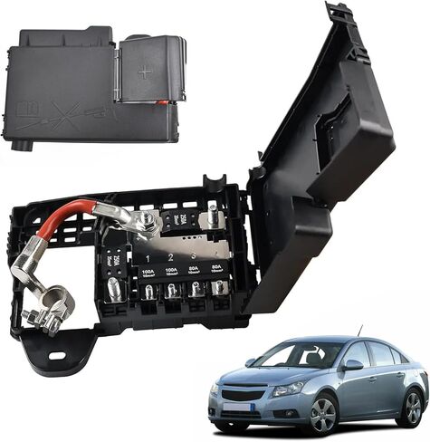 Fuse Box Battery Terminal with Cover, Fuse Junction Block Compatible with Cadillac ATS/XTS 2013/Buick Lacrosse 2010-2016, OE Replace# 20914309 84499606 in Saudi Arabia