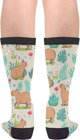 Novelty Crew Socks Casual Crazy Funny Dress Socks For Women Men Teens Gift in Saudi Arabia