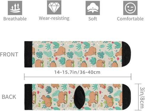 Novelty Crew Socks Casual Crazy Funny Dress Socks For Women Men Teens Gift in Saudi Arabia