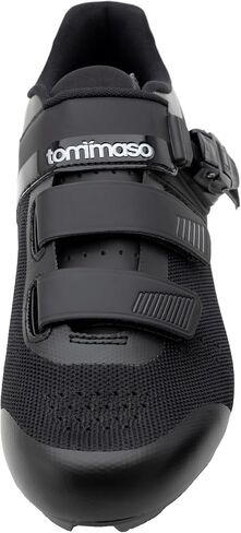 أحذية Tommaso Strada الرجالية Peloton مع مرابط دلتا المثبتة مسبقًا - أحذية ركوب الدراجات للرجال - أحذية ركوب الدراجات المتوافقة مع دلتا - أحذية ركوب الدراجات الداخلية للرجال - أحذية ركوب الدراجات على الطرق - أحذية تدور مقاس الولايات المتحدة 9.5-10 in Kuwait