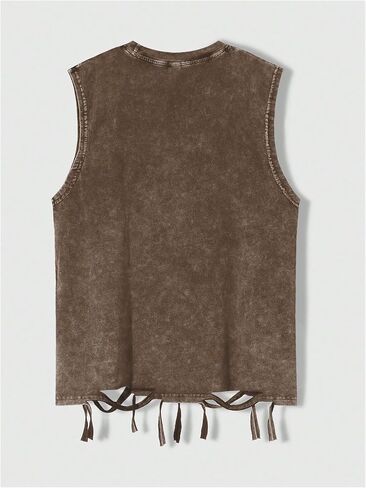 SOLY HUX Men's Summer Gothic Tank Top Graphic Print Distressed Sleeveless Shirts Vintage Hip-hop Vest in Kuwait