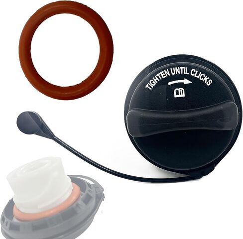 10591D Locking Fuel Gas Cap, Diesel Truck fuel tank cap Fit for Chevy Silverado Express C3500 K3500, Dodge Ram 3500 W350 D350, Ford F-250 E-350, GMC Sierra Savana, OEM 9MGC791, MGC791, 31778D in Kuwait
