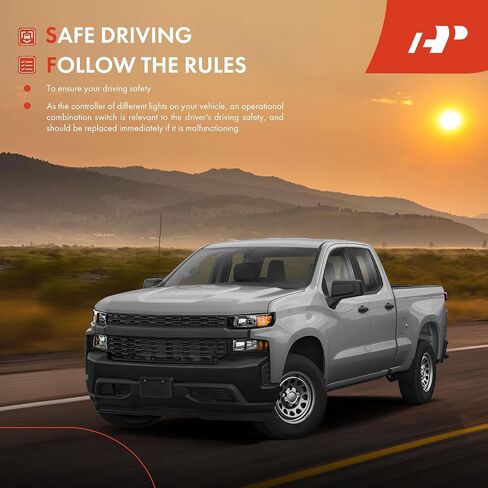 مفتاح A-Premium متعدد الوظائف مع إشارة الانعطاف، ممسحة، التحكم في السرعة متوافق مع سيارات Chevy، GMC، Cadillac Vehicles، Silverado، Tahoe، Sierra، Envoy، Yukon، Escalade & More، استبدال # 12450067، SW3792 in Saudi Arabia