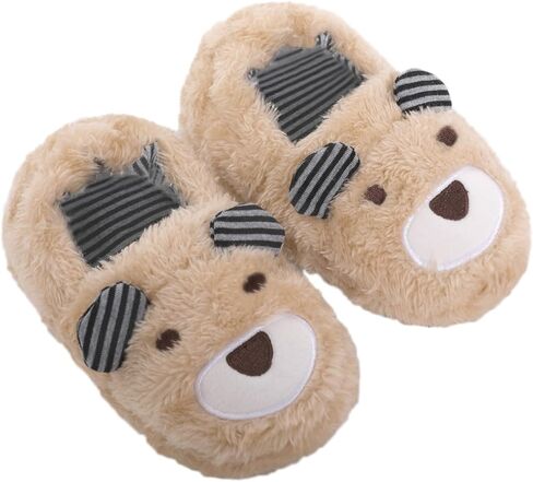 شباشب منزل أرنب لطيفة دافئة من القطيفة للأولاد والبنات أحذية نوم داخلية غامضة أحذية حيوانات ناعمة ومريحة ودافئة لطيفة ومضادة للانزلاق للأطفال الصغار in Kuwait