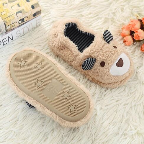 شباشب منزل أرنب لطيفة دافئة من القطيفة للأولاد والبنات أحذية نوم داخلية غامضة أحذية حيوانات ناعمة ومريحة ودافئة لطيفة ومضادة للانزلاق للأطفال الصغار in Kuwait