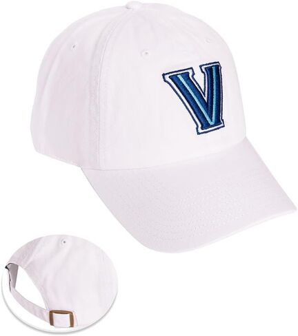 Desert Cactus Villanova University Baseball Hat VU Wildcats Brimmed Embroirderd Hats Cap Adjustable Cloth Strap Adult (Style A1) Blue in Saudi Arabia