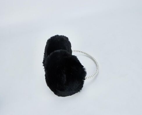 Women's Winter Earmuffs Girls Foldable Warm Cold Plush Earmuffs Pearl Fashion Warm Ear Muffs in Saudi Arabia