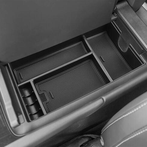 صينية تنظيم وحدة التحكم المركزية من MARCHFA متوافقة مع 2023 2024 Lexus RX350 RX350h RX450h RX500h ملحقات مسند الذراع علبة تنظيم إدراج صندوق تخزين ثانوي in Kuwait