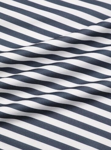 المرأة LovelyWholesale مخطط اقتصاص البلوز البلوز Crewneck كم طويل أعلى محصول in Kuwait