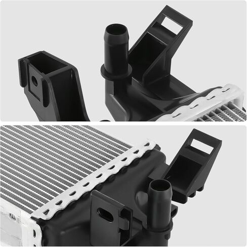 DNA MOTORING OE Style 2-Row Style Aluminum Cooling Radiator Compatible with 2017-2019 Ford Escape 1.5L, OEM-RA-13813 in Saudi Arabia