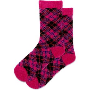 HOTSOX Women's Feathery Boot Crew Sock