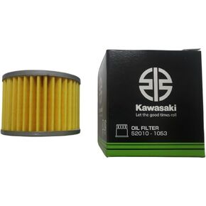 Kawasaki OEM Oil Filter 52010-1053 KFX450R KX450F Eliminator 125 KLX250 140 KLX300 Multi Unit Fit