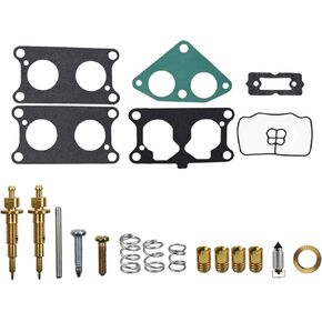 ALL-CARB Carb Repair Kit Replacement for Kawasaki Mule Gas 3000 3010 3020 Carb with Intake Gasket