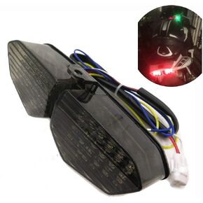 HTTMT MT177- New Smoke Rear Led Tail Light Compatible with 2001-2002 Yzf R6 Yzfr6 01 02