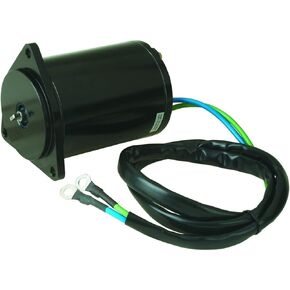 OEG Parts New Tilt Trim Motor Compatible With 1986-1995 YAMAHA 115-200HP 12V Reversible 2-wire connection 2.5mm Drive Tang 6G5-43880-02 TRM0010