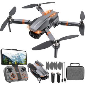H24 Drone for Kids Adults with 1080P HD FPV Camera Remote Control Cool Toys Gifts for Boys Girls Foldable Portable RC Quadcopter Easy to Fly for Beginners