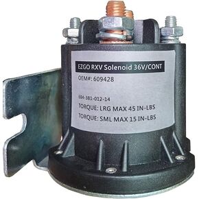Dr.Acces 36 Volt Heavy Duty Solenoid Assembly for EZGO RXV Golf cart #609428,606971,7678