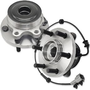 515064 Front Wheel Bearing Hub Assembly Compatible with Nissan Frontier 2005-2018, Pathfinder 2005-2012 Xterra 2005-2015, for Suzuki Equator 2009-2012, 6 Lug w/ABS, 2Pcs