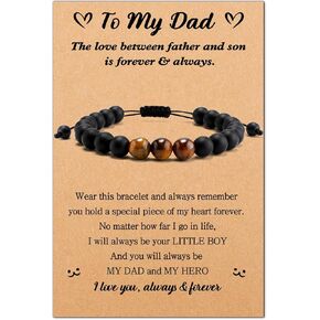 Beads Bracelet for Men,Gifts for Men,Christmas Stocking Stuffers for Men