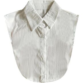 Printed Fake Collar Detachable Dickey Collar Half Shirts Lady Girls Dickey Half Blouse