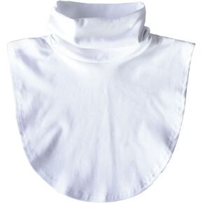 NIDMIDO Fake Turtleneck Dickey Detachable Collars Half Top Wear Outer or in Sweater Hoodie High Neck Mock Collar for Women