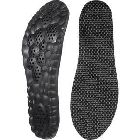 Shoe Insoles, Memory Foam Arch Support Shock Absorption Orthotics Shoe Inserts Comfortable Inner Soles Replacement Sports Insoles for Women Men Standing All Day (10-11)