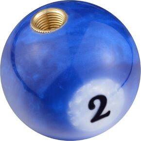 Number 1 Shift Knobs, Car Shifter Stick Head Accessories Blue for Most Manual Automatic Vehicles SUV Trucks