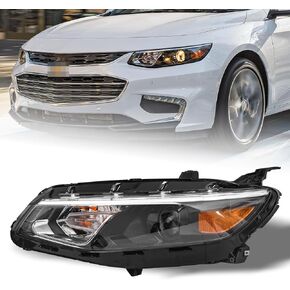 Halogen Headlight Assembly Fit For GM2502498 2016-2018 Left Driver Side forCHEVROLET MALIBU XL 84680167
