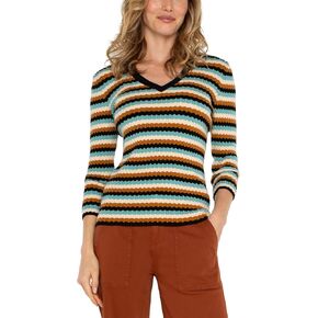Liverpool Women's 3/4 Sleeve V Neck Sweater