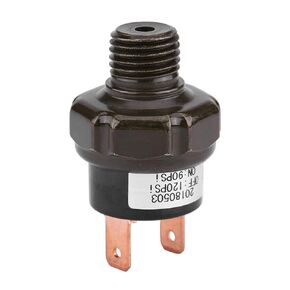 90-120 PSI Air Pressure Switch 12V Universal Mount Type Thread 1/4" NPT Air Compressor Pressure Switch