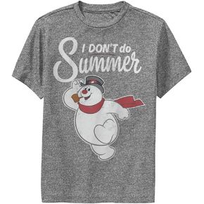 Frosty the Snowman Summer Boys Short Sleeve Tee Shirt