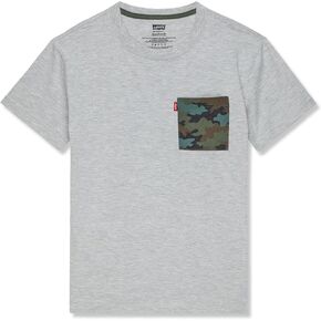 Levi's® Boy's Stay Loose Camo Pocket Tee (Big Kids)