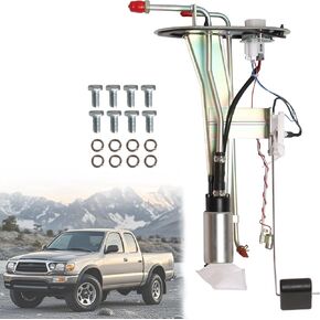 Electric Fuel Pump Module Assembly with Sending Unit SP9002H Fit for Toyota Tacoma Base/DLX/Limited/Pre Runner/SR5 2.4L 2.7L 3.4L 1995-2000, Gas Fuel Pump Module Assembly OE#8332080308/ 232060C020
