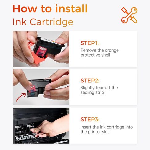 InkNI 702XL 702 Ink Cartridges Combo Pack Remanufactured for Epson 702 XL 702XL Ink Cartridges for Printer Workforce Pro WF-3720 WF-3730 WF-3733 Printer Ink cartridges (Black Color 4 Pack) in Saudi Arabia