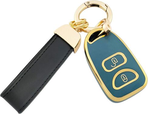 TPU Protector Key Fob Cover fit for Hyundai Accent Elantra Genesis Sonata for Kia Forte Optima Rondo Sorento Spectra in Saudi Arabia