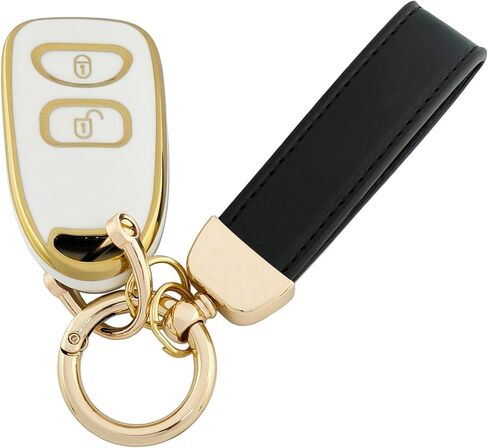 TPU Protector Key Fob Cover fit for Hyundai Accent Elantra Genesis Sonata for Kia Forte Optima Rondo Sorento Spectra in Kuwait