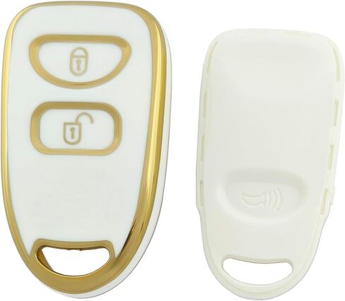 TPU Protector Key Fob Cover fit for Hyundai Accent Elantra Genesis Sonata for Kia Forte Optima Rondo Sorento Spectra in Kuwait
