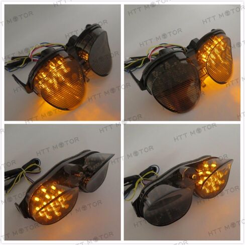 HTTMT MT177- New Smoke Rear Led Tail Light Compatible with 2001-2002 Yzf R6 Yzfr6 01 02 in Kuwait