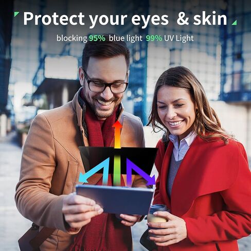 Nano 15 Inch Privacy Screen for Microsoft Surface Laptop 6/5/4/3/2/1, Removable Film Anti-Spy Filter Black Security Protector, Anti Glare Blue Light Shield Matte Screen Guard in Kuwait